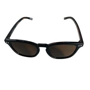 EUC Hilfiger ‘Raddix’ Sunglasses OU578 Men’s Keyhole Brown Tortoise Frame 49mm